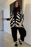 Oslo Animal Knit Cardigan Mono